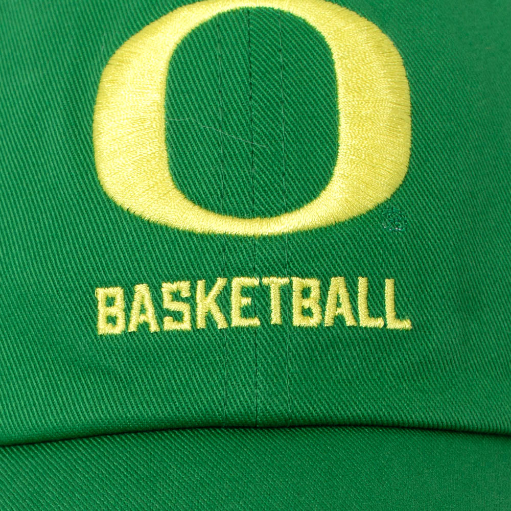 Classic Oregon O, Nike, Green, Curved Bill, Cotton, Accessories, Unisex, Basketball, Twill, Unstructured, Adjustable, Hat, 882854